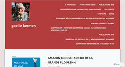 Desktop Screenshot of gaellekermen.net